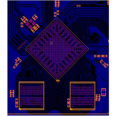 14层25G高速HDI PCB设计