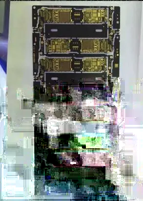 Interpret each layer of the battery circuit board design